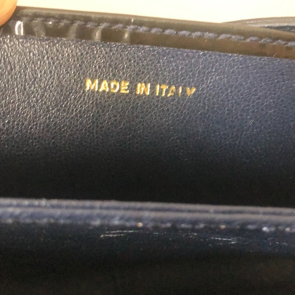 CELINE Authentic Vintage 1970s Horse Carriage Box Bag - Picture 9 of 14